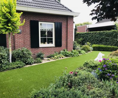 zacht kunstgras tuin 1