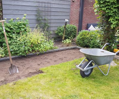 kunstgras zelf leggen stappen 1