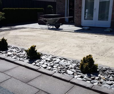 kunstgras zelf leggen tuin 13