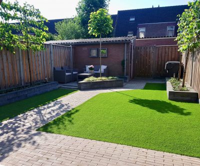 Mooi kunstgras kopen tuin foto 3