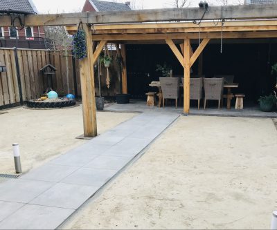 zelf kunstgras leggen stap 01