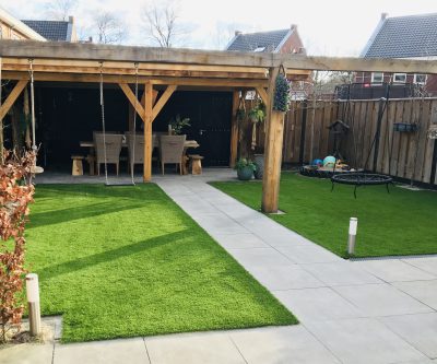 zelf kunstgras leggen stap 02