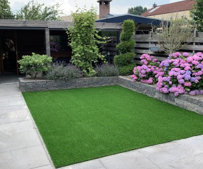 zelf kunstgras leggen uitleg